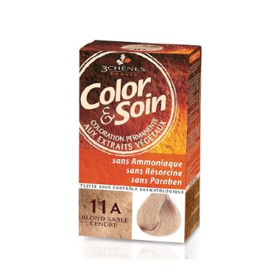 Coloration COLOR & SOIN - Blond Sable Cendré 11A