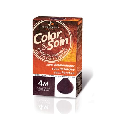 Coloration Châtain Acajou 4M Color & Soin