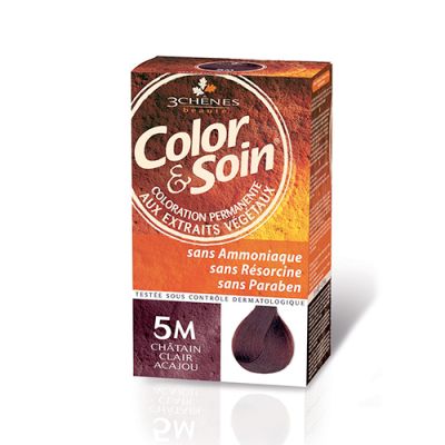 Coloration Châtain Clair Acajou 5M Color & Soin
