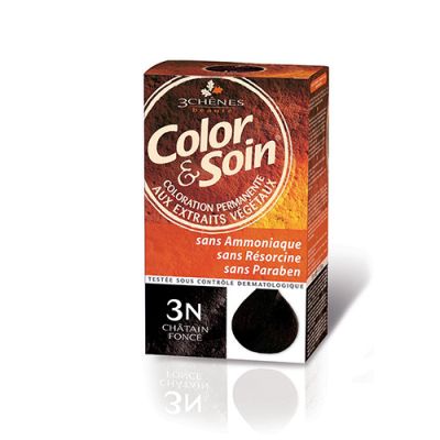 Coloration Châtain Foncé 3N Color & Soin