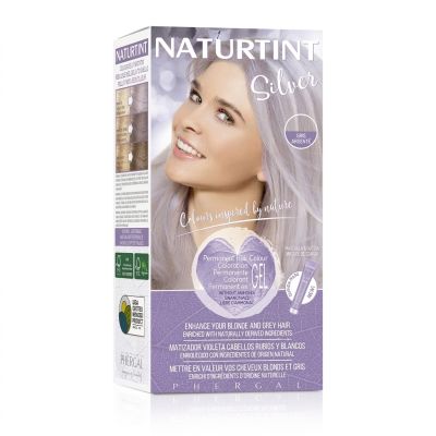 Coloration gel permanente NATURTINT - gris argenté - 170ML