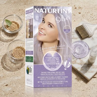 NATURTINT Coloration Gel Permanente Gris Argenté 170ML