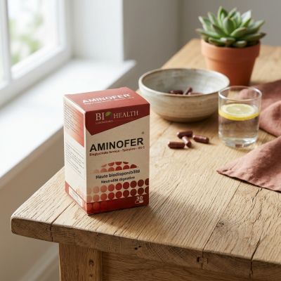 BIOHEALTH Aminofer Complément Alimentaire 30 gélules