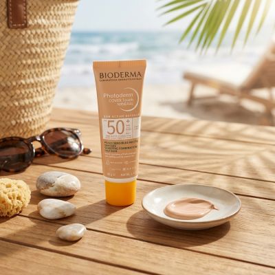 BIODERMA Photoderm Cover Touch Mineral Écran Solaire SPF50+