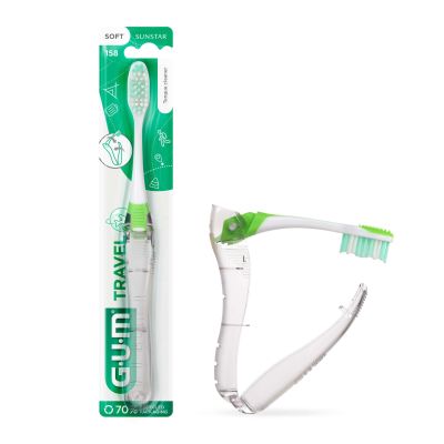 Brosse à dents GUM VOYAGE Souple - Prix Tunisie | Arkan.tn