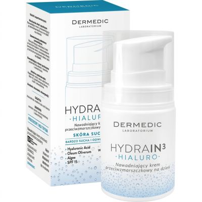 Crème de jour hydratante anti-âge DERMEDIC - Hydrain 3 - 55G