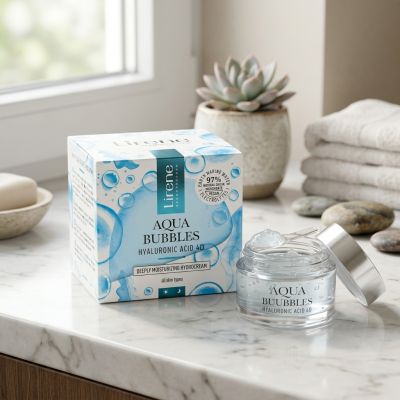LIRENE Aqua Bubbles Crème Hydro Jour & Nuit 50ML
