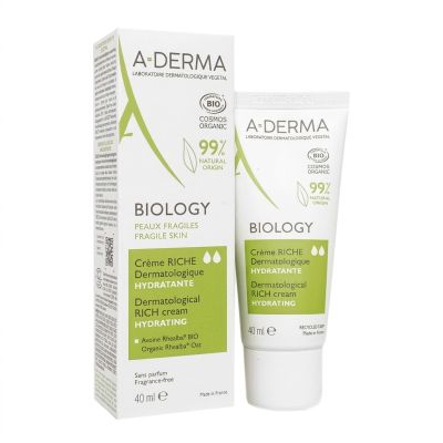 Crème riche biology A-DERMA - 40ML