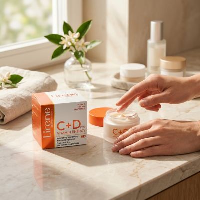 LIRENE C+D Crème Visage Hydratante Éclaircissante 50ML