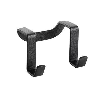 Crochet Double METALTEX LAVA 35.26.02 - Noir - 6x4x4 cm
