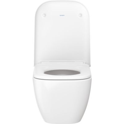 Cuvette suspendue DURAVIT Happy D.2 36,5 x 54 cm – Blanc avec abattant