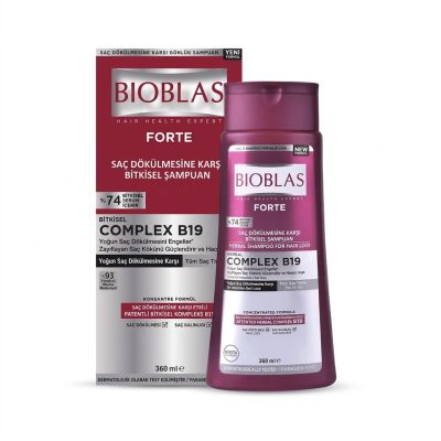 Bioblas Shampoing Fortifiant 360ml - Prix Tunisie | Arkan.tn