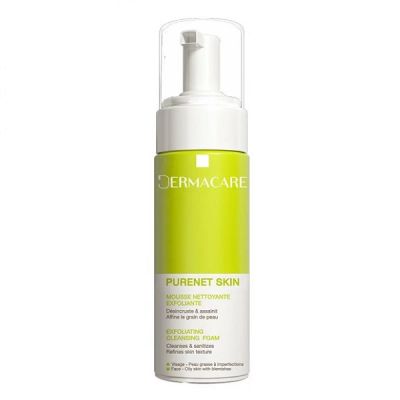 Mousse nettoyante DERMACARE PURENET SKIN - Exfoliante - 150ML