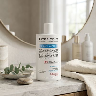 DERMEDIC Capilarte Shampoing Anti-Âge Cheveux Fortifiés 300ml