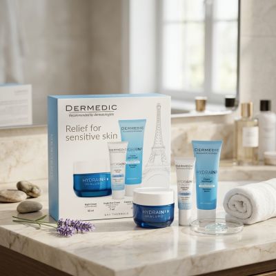 DERMEDIC Hydrain3 Coffret Soin Visage Hydratation