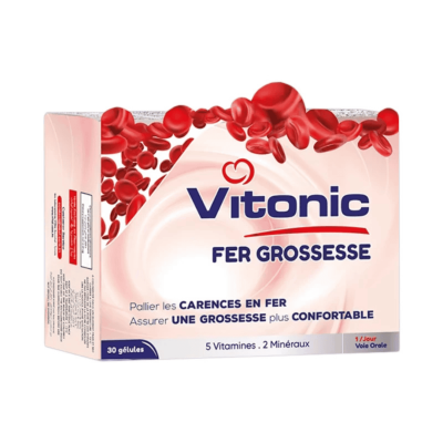 Complément VITAL VITONIC FER GROSSESSE - 30