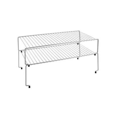Deux étagères empilables - 47x23x26 cm - 36.43.02 - Gris
