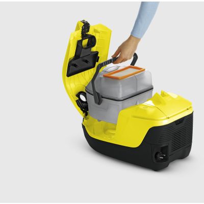 Aspirateur sans sac DS6 1.195-220.0 Noir et jaune - KARCHER