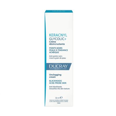 Ducray Glycolic+ Crème Désincrustante 30ml Peaux à