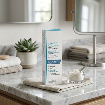 DUCRAY Keracnyl Glycolic+ Crème Désincrustante 30ml