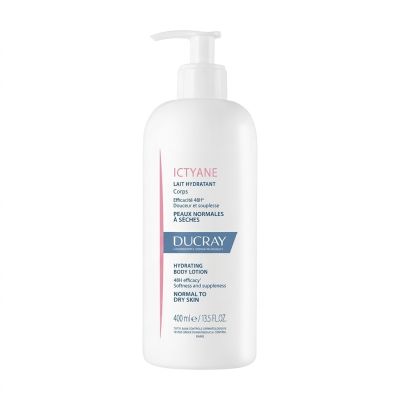 Ducray Ictyane Lait Corporel Hydratant 400ml Peaux Sèches