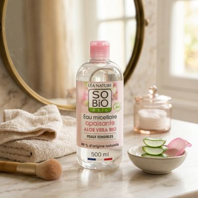 SO'BIO ÉTIC Eau Micellaire Apaisante 500ml