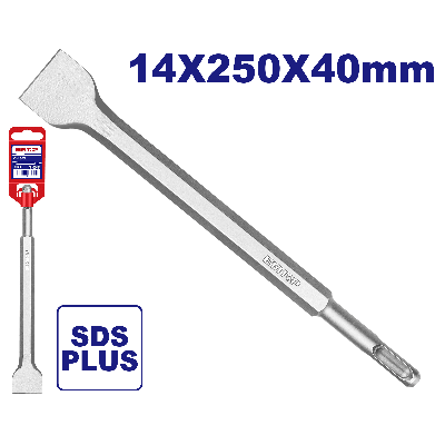 Burin plat sds plus 14x250x40mm emtop  ECHS132501