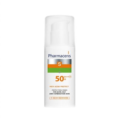 Écran solaire PHARMACERIS S MEDI ACNE PROTECT - SPF50+ - 50ML