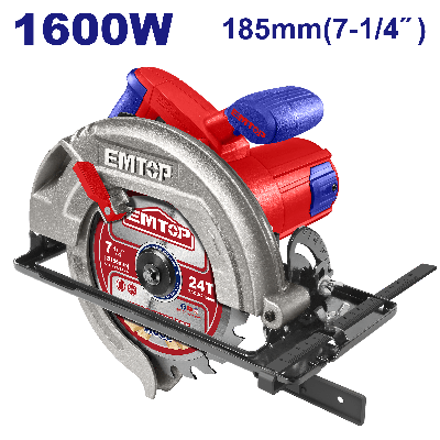 Scie circulaire 185mm 1600w emtop  ECSW1853