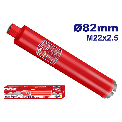 Couronne diamant ø 82 emtop  EDHC145082