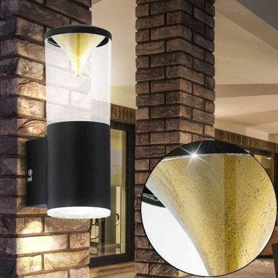 Applique Extérieur Noir LED -2*3.7W- 3000K- IP44 PENALVA EGLO