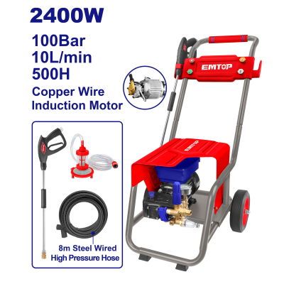 Nettoyeur haute press 2400w 100b emtop  EHPW30018