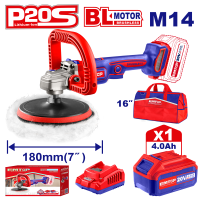 Ponceuse 180 2v 1b4 emtop  ELAP20181