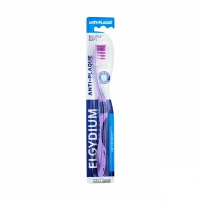 Brosse à dents ELGYDIUM - Antiplaque - Souple