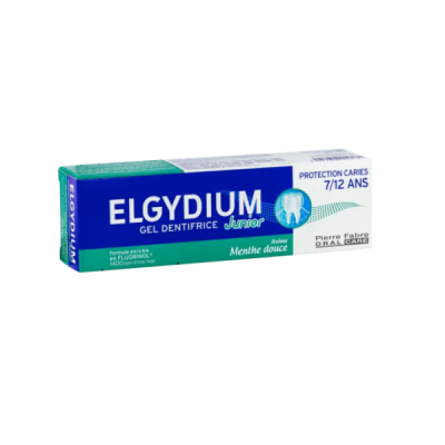 Gel dentifrice ELGYDIUM JUNIOR - Menthe - 7-12 Ans - 50ML