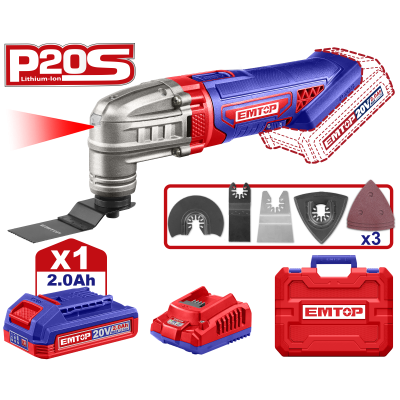 Outil multifonctions 20v emtop  ELMF20221