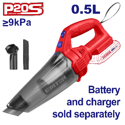 Aspirateur portable 20v sans bat emtop  ELVC201261