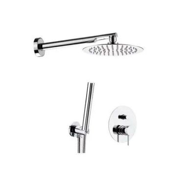 Ensemble Douche Encastrable ROND - REMER - X09S02 - chromé