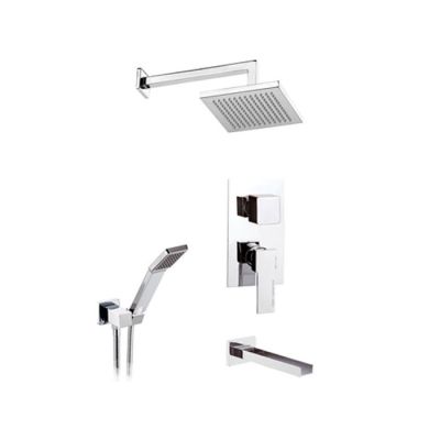 Ensemble Douche QUBIKA - REMER - QC937S03 - chromé