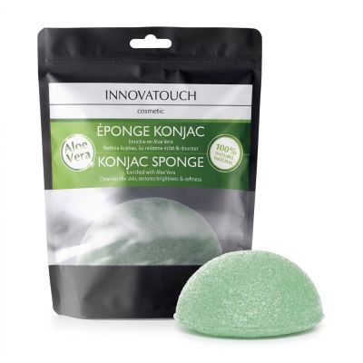 Éponge Konjac Verte Innovatouch - Prix Tunisie | Arkan.tn