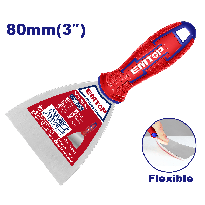 Couteau a mastic 80mm emtop  EPTL08001