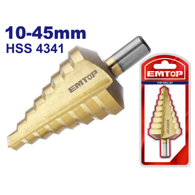 Foret étagé hss 10-45 emtop  ESDL10453