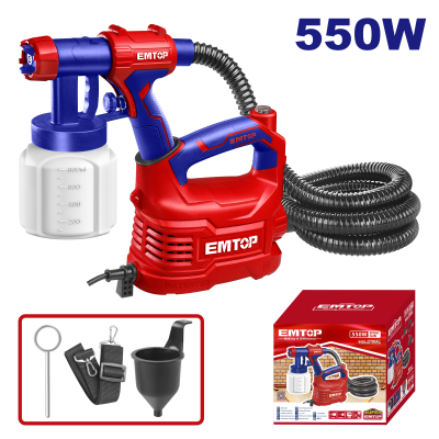 Compresseur De Peinture 550W 800Ml Emtop Esgn50001