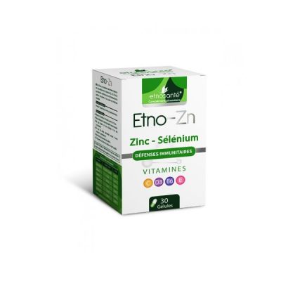 Complément ETNOSANTE - Zinc Sélénium - 30 gélules