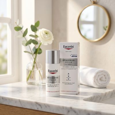 EUCERIN Hyaluron-Filler Crème Jour Peaux Normales à Mixtes SPF 15 50 ml