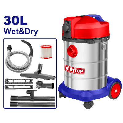 Aspirateur Sec Humide 1400W 30L Emtop - Prix... | Arkan.tn
