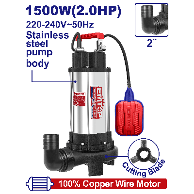 Pompe de relevage Emtop 350L/Min - Prix Tunisie | Arkan.tn