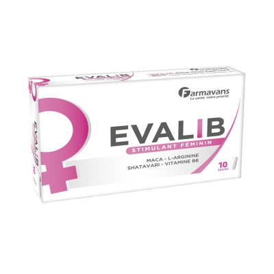Complément Evalib Farmavans - 10 Gélules
