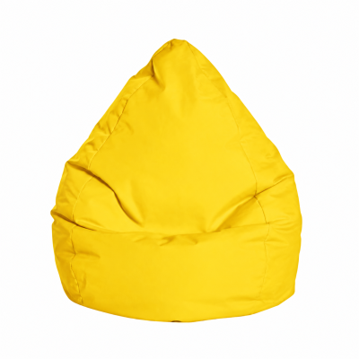 Pouf Poire Géant EU COSY Jaune - Prix Tunisie | Arkan.tn