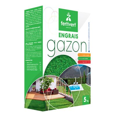 Engrais Gazon FERTIVERT 5kg - Prix Tunisie | Arkan.tn
